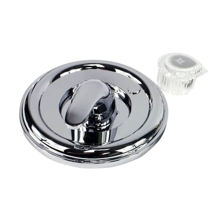 Thrifco Plumbing Single Handle Valve Trim Kit in Chrome for MOEN Tub/Shower Fauc 4402613